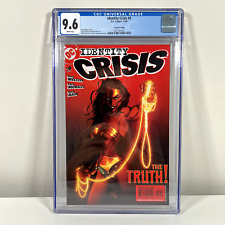 Identity Crisis #4 CGC 9.6 Red Turner Second Printing White Pages from DC Comics picture