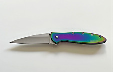 Kershaw 1660 Leek Former VIB Rainbow Knife Blade Replaced by Kershaw USA picture