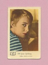 1962 Dutch Gum Card Star Bilder B #199 Jean Seberg picture