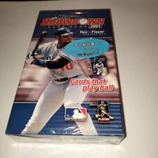 Retro MLB SHOWDOWN 2001 Card Game With unopened shrink picture