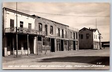 RPPC Nobles Hotel & Schiefflin Hall Tombstone AZ C1930s Postcard R17 picture