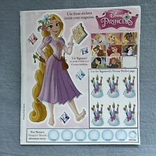 Lot Of 6 Disney Princesses Sticker Sheets picture