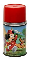 Vintage 1960's Aladdin Disney MICKEY MOUSE CLUB Metal Thermos picture