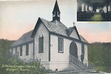 WRANGELL AK - St. Philip's Episcopal Church Postcard picture