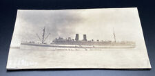 U.S.S. Mercy Navy Ship, Steamer - WW1 Era - Early 1900s ANTIQUE Photograph picture