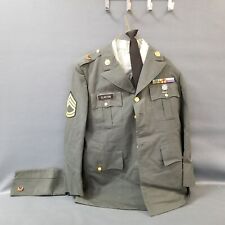 Vintage USMC Marine Corps Alpha Rifle Green Dress Uniform W/ Patches/Pins picture