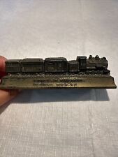 Vintage Tweetsie Railroad Locomotive Train  Blowing Rock, NC  Desk Paper Weight picture