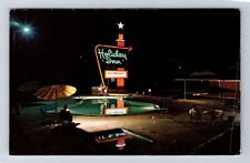 Greensboro NC-North Carolina, Holiday Inn, Advertisment, Vintage Postcard picture