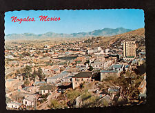 c1960's Semi-Aerial View Of Nogales, Mexico & Arizona Vintage Postcard picture