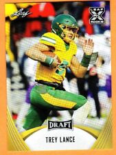 TREY LANCE(SAN FRANCISCO 49ERS)2021 LEAF DRAFT ROOKIE FOOTBALL CARD picture