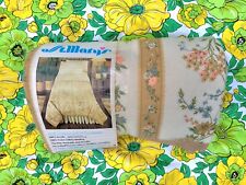 Vintage NOS 1970s 1980s Bedspread Blanket Floral Bedding picture