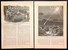 Meteorites 1929 pictorial “Rocks That Fall From the Sky” Bacubirito~Cape York+++ picture