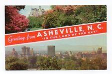 Chrome Postcard,Greetings from Asheville, North Carolina picture