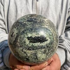 7.4lb Large Rare Kiwi Orbiculite Quartz Sphere Ball Mineral Specimen Healing picture