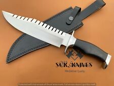 Rambo,Handmade D2 Steel Commando Movie Bowie,Hunting,Tactical,Knife picture