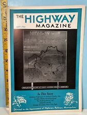 1933 May The Highway Magazine - Highways, Railways & Bridges & Infrastructure picture