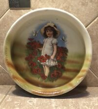 Antique 1909-1916  Three Crown China Germany Handpainted Child’s Bowl picture