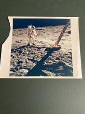 NASA Apollo 11 Type 1 Photograph With Damage SOLD AS IS. picture