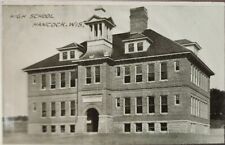 Hancock, Wisconsin High School Early 1900s Vintage Unposted picture