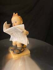 Vintage Goebel Hummel Figurines # 184, Latest News (Porcelain) Rare TMK 1. picture