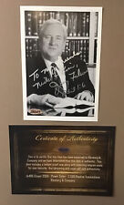Autograph JERRY FALWELL BAPTIST EVANGELIST  Small Photo Adds Saying COA picture
