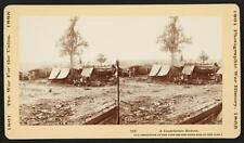 Photo of Stereograph,Confederate Redoubt,North Anna River,Virginia,Civil War,2 picture