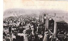  Postcard Boardwalk & Young's Pier NJ 1904 picture