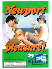 NEWPORT CIGARETTE AD #134 RARE 2006 Out Of Print VINTAGE  picture