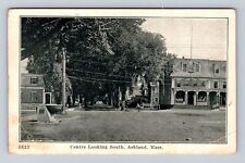 Ashland MA-Massachusetts, Centre Looking South, Antique, Vintage c1945 Postcard picture