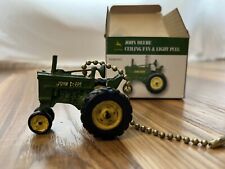 JOHN DEERE Tractor Handpainted Resin Ceiling Fan & Light Pull New In Box picture