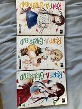 rent a girlfriend manga volumes 1-3 english picture