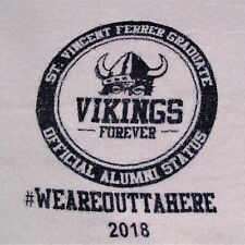 Vikings Forever Washcloth St Vincent Ferrer Alumni 2018 Christian High School  picture