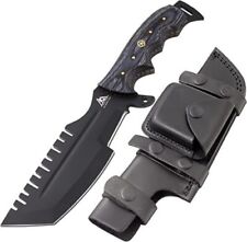 K2 Tactical Frost Wood Tracker Knife with Leather Sheath picture