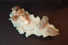 Vintage Castagna Floating Sea Otter Italy Resin - 1991 picture