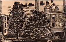 Blairstown NJ-New Jersey, Blair Academy, Locke Hall, c1948 Vintage Postcard picture