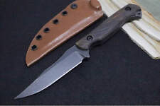 Toor Knives Krypteia Outlaw - Blackwashed Finished Blade / CPM-S35VN Steel / Ebo picture