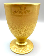 Gold Vtg Signed 1967  Chalice Goblet Royal King Arthur Wine Cup Games of Thrones picture