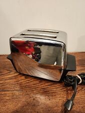 Vintage Grant Maid Automatic Up Toaster WTG9514 Black Chrome Works Has Some Rust picture