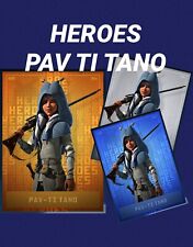 topps star wars card Trader PAV TI TANO HEROES ORANGE BLUE WHITE picture