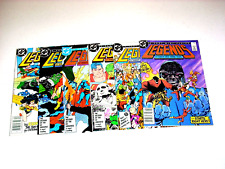 LEGENDS 1 2 3 4 5 6 COMPLETE VF set- #1 & 6 are NEWSSTAND Amanda Waller DC 1986 picture