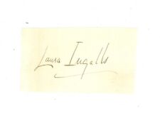 AVIATION PIONEER WOMAN PILOT LAURA INGALLS  AUTOGRAPH  picture