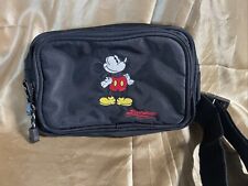 Vintage Walt Disney World Parks Mickey Mouse Embroidered Fanny Pack picture