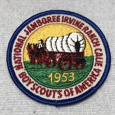 3” 1953 Boy Scout National Jamboree Pocket Patch picture