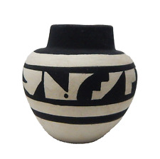 Vintage Ute Art Pottery Vase Signed S. Deer Southwestern Native American picture