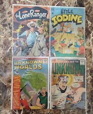 Golden Age Comic Book Lot Of 4 Vintage. KEYS Dell picture
