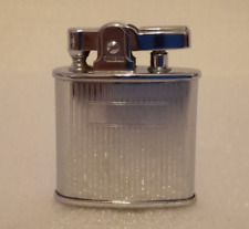 Vintage RONSON TRIUMPH Engravable Ribbed Pocket Lighter 1950's picture