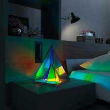 3D Pyramid Bedroom Decoration RGB Atmosphere Night Light picture