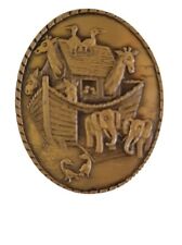 Vintage Wendell August Forge Brooch Pin Noah’s Ark Bronze picture