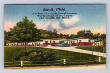 New Cumberland PA-Pennsylvania, Baird's Motel Advertising, Vintage Postcard picture
