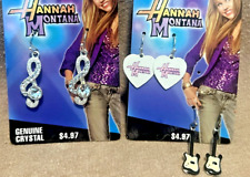 Disney Channel Myley Cyrus LOT Hannah Montana Earrings Guitars NEW  picture